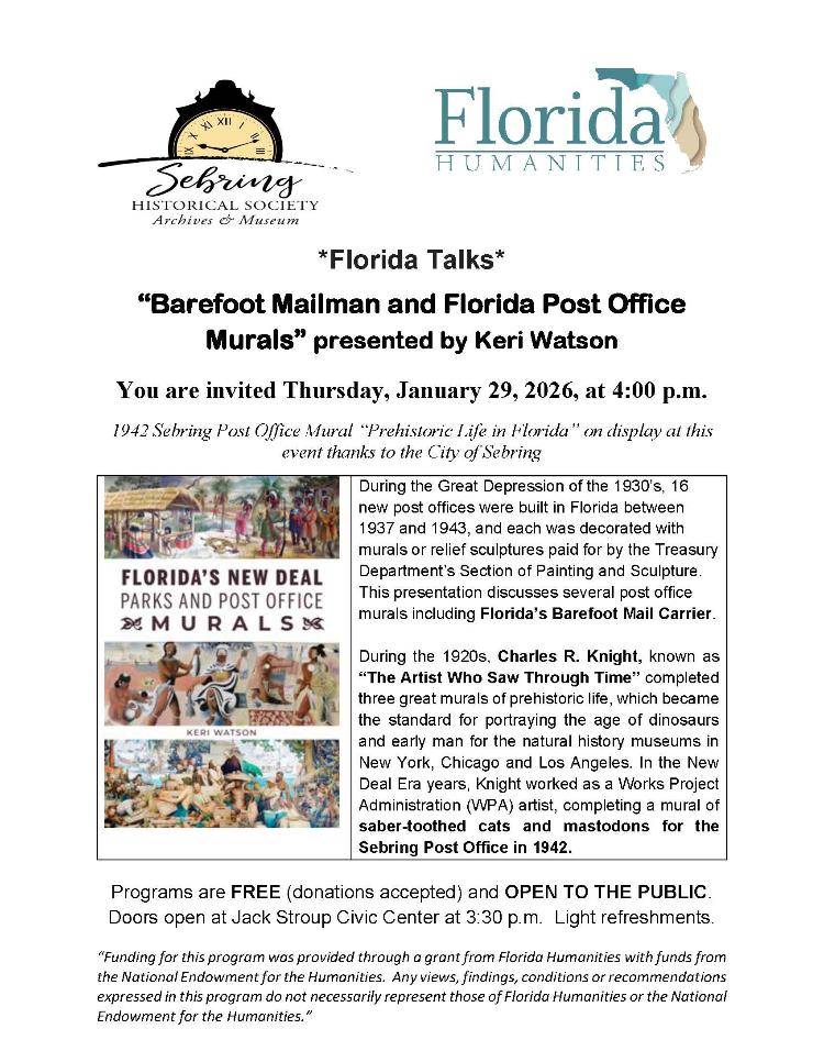 Prehistoric Life In Florida Mural